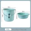 Jingduzhixing Thickened Plastic Bucket and Washbasin Set