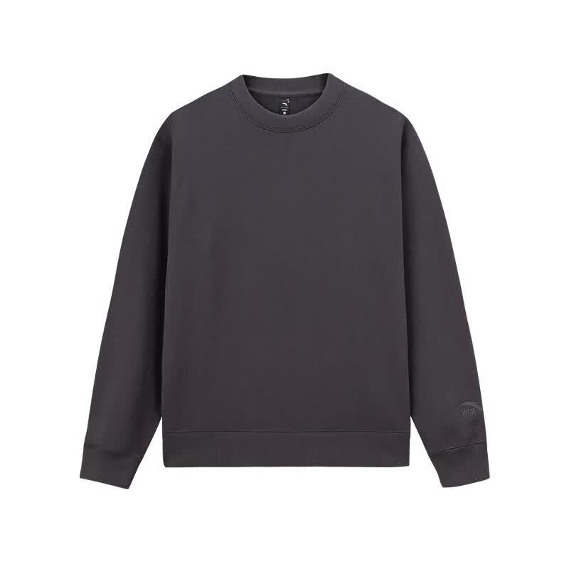 

Anta Men s Round Neck Pullover Sweatshirt S
