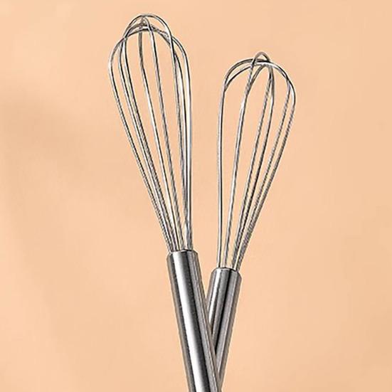 Mini Manual Whisk Stainless Steel Hand Mixer Coffee Blending Whisk Compact Kitchen Tool for Mixing Sauces Beating Eggs Whisking Batters Cocktails