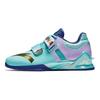 Anta Professional Squat Non-Slip Wear-Resistant Low-Top Weightlifting Shoes Men Shoes Blue Pink Gold 412440101-7