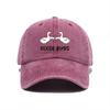 New hot-selling printed washed retro printed baseball cap dad hat dad hat duck tongue