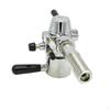 Beer Faucet with Lever Handle Polished Threaded Keg Tap for Homebrewers,