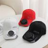 Sunshade Solar Cooling Fan Hat Breathable Men Sun Hat New Baseball Cap Summer