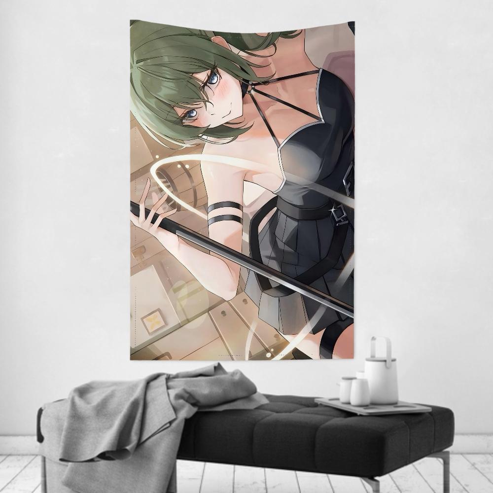 Anime UUbel Comics Tapestry Room Decor Wall Cloth Party Hanging Background Room Decor Baby Room