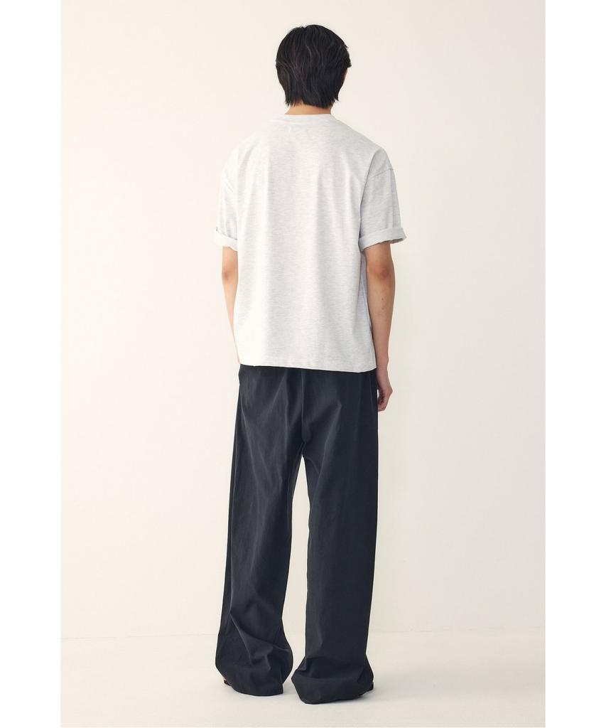 STUDIO TOMBOY [Men] Basic One-Pleat Elastic Pants _Black_9156231193