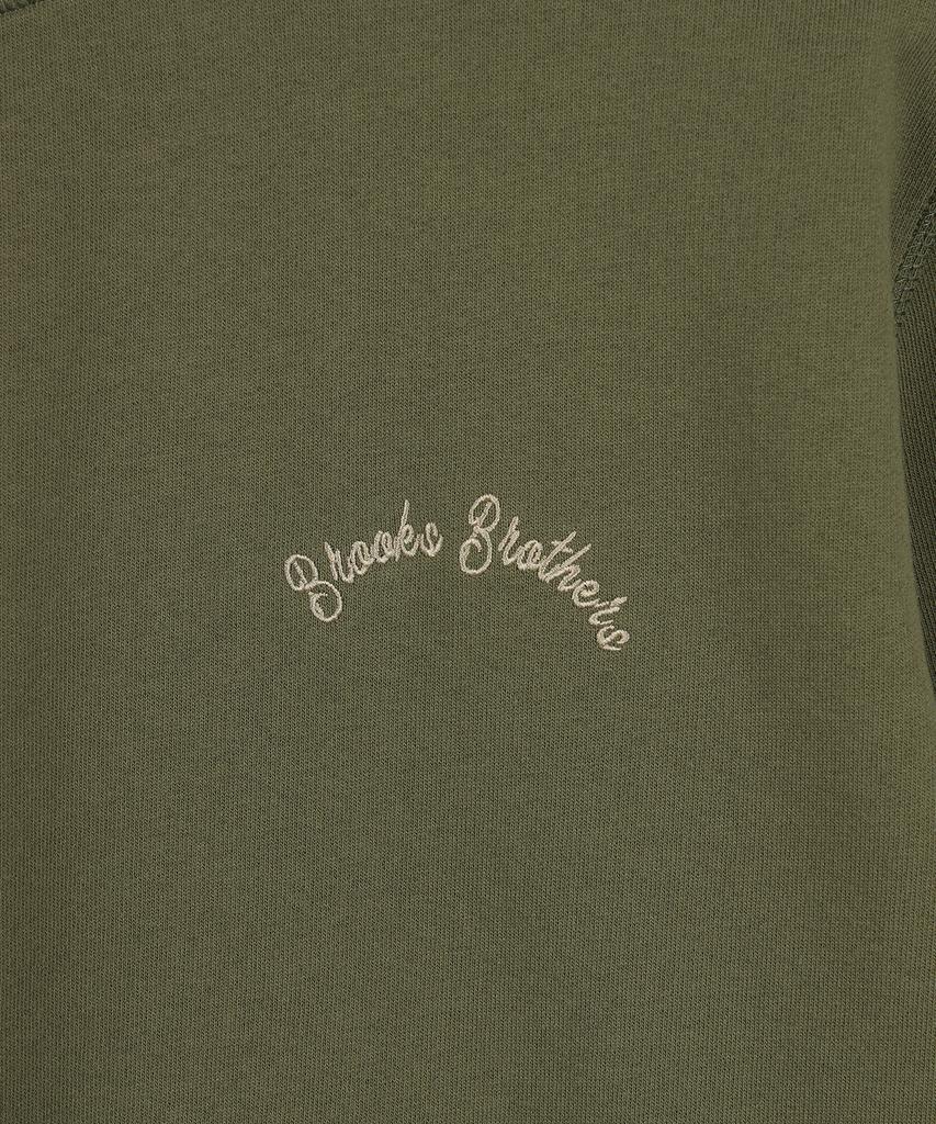 BROOKS BROTHERS Bb Embroidered Sweatshirt (Khaki) (Bbnpmb102A2Fs)