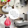 4PCS 3 Inch Clear Small Lazy Sn Turntable Mini Lazy Sn Acrylic Ball Bearing Rotating Tray for Spice Rack Table Cake Kitchen Pantry