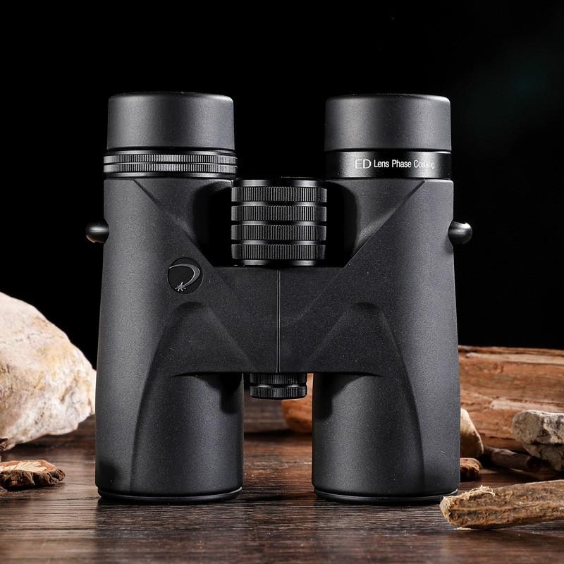 High Magnification ED Binoculars 10x42 Waterproof Nitrogen Purged Outdoor Birdwatching Hiking Camping
