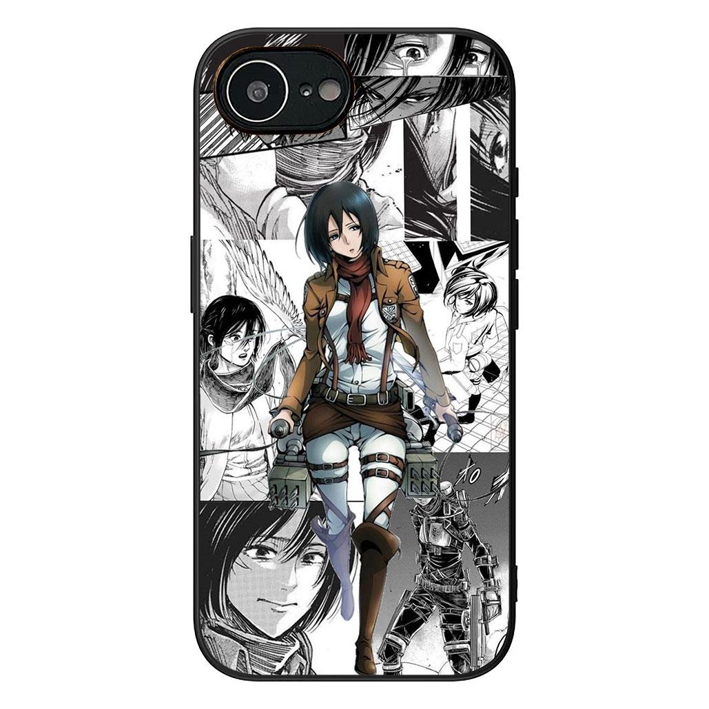 

Чехол для телефона Levi Attack on titan Eren Jaeger для Apple iPhone 12 13 Mini XS 11 Pro Max 7 8 Plus + XR 8+ X SE 2020 SE3 Мягкий чехол iPhone 11