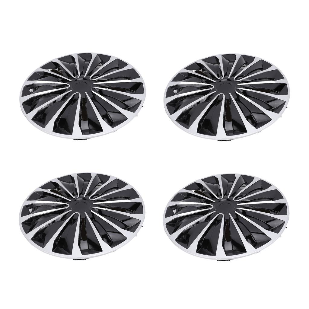 4 szt. 15-calowe Kołpaki Kół Pełne Stylowy Wygląd Dopasowanie do Felgi R15 dla Większości Samochodów Ciężarówek SUV