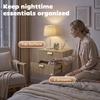 Modern Floating Nightstands Set Of 2 Wall Mounted Bedside Tables With 2 Drawers Oak