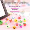 Luminous Cartoon Ring & Jewelry Set for Girls - Perfect Birthday Gift