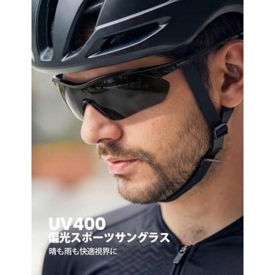 Lamicall Sports Sunglasses Polarized Lenses Cycling Baseball Mountain Climbing Fishing Running Tennis Golf Driving Motorcycle