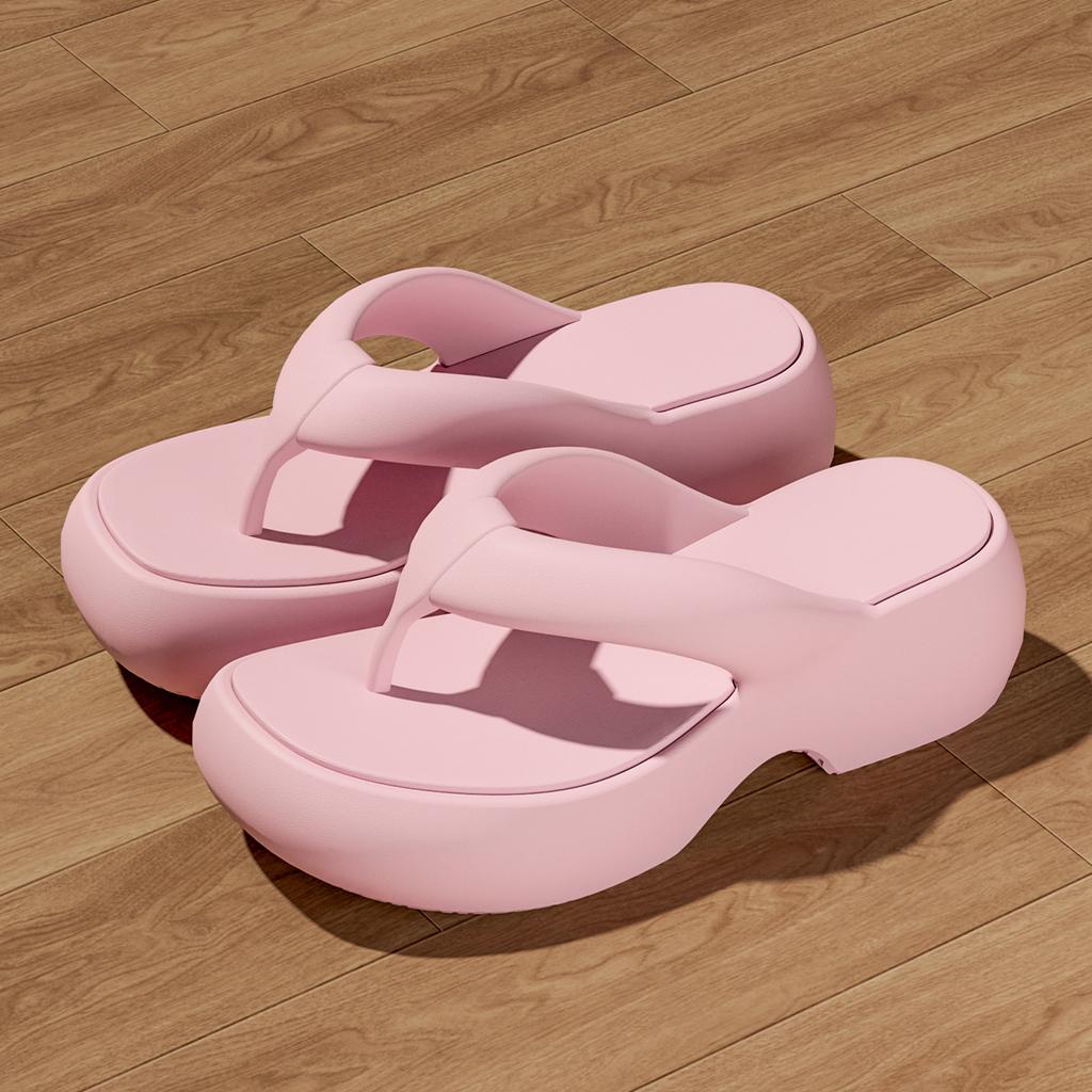 EVA Women Flip-flops Increase Non-slip Platform Slippers Fashion Comfortable Outdoor Slippers