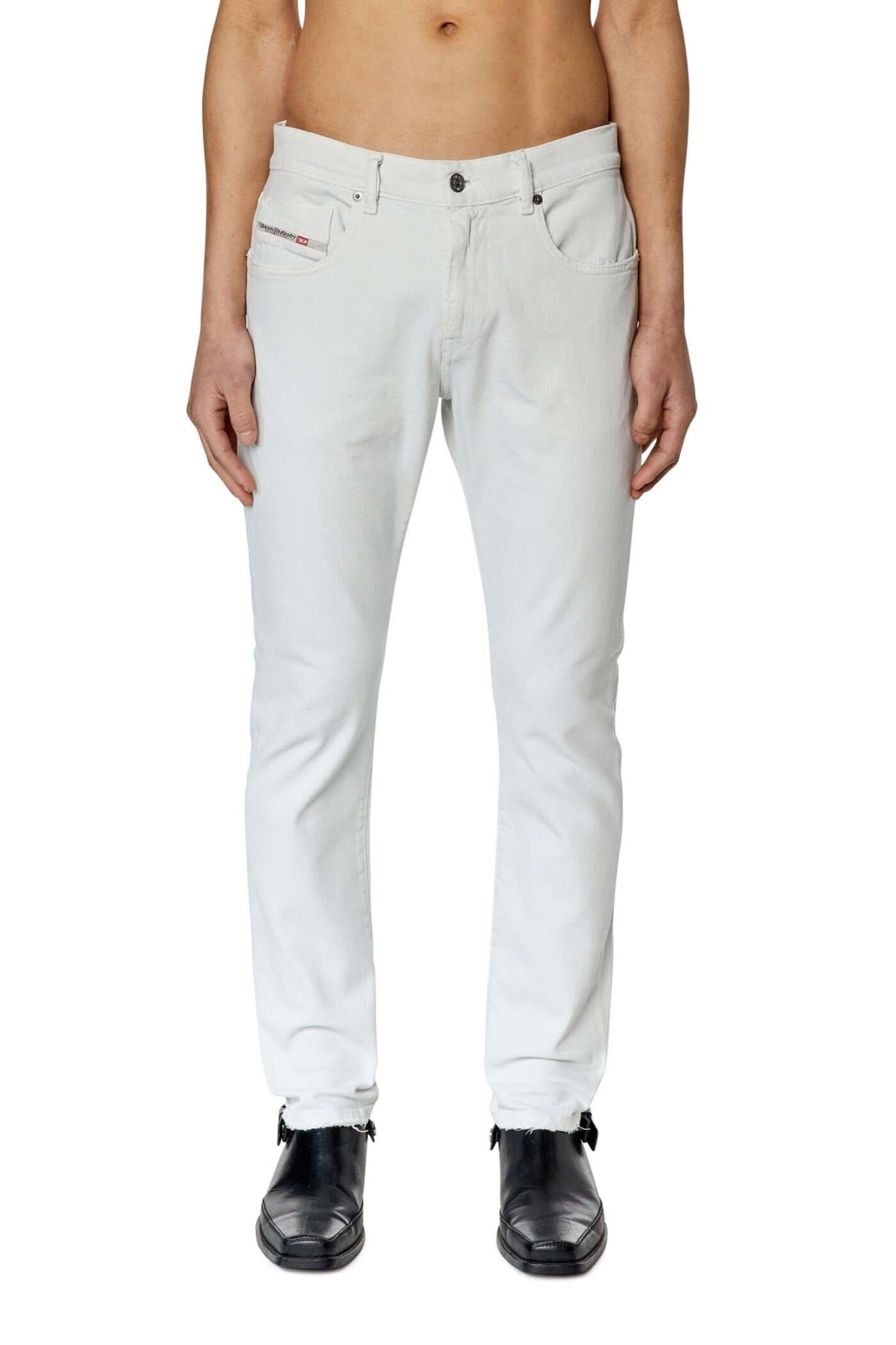 

Diesel 23SS Slim Fit Denim Pants White A0356209F26 30inch White 100 Men s білий