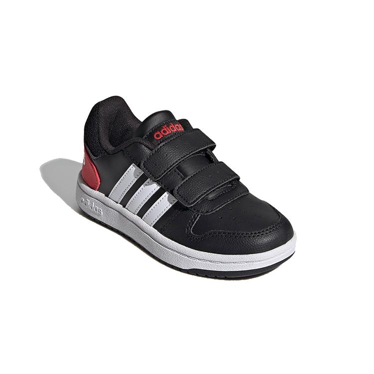 adidas Neo Hoops 2.0 Comfortable Low Top Children's Basketball Shoes Children Aged 3 7 Years Old FY9442