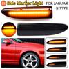 Side Marker Light Dynamic LED Turn Signal Flashing Indicator Blinker For Jaguar X-TYPE 2002 2003 2004 2005 2006 2007 2008