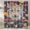Colorful Macron Washable Dirt-Resistant Shower Curtain Shower Head Waterproof Polyester Bath Curtain For Home Decor Accessories