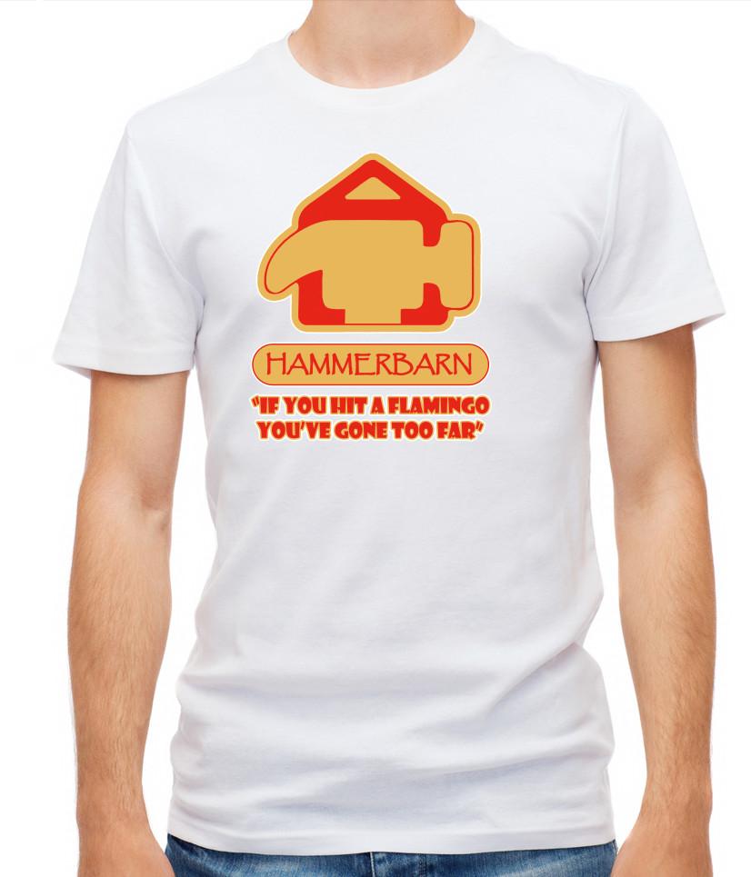 

Hammer Barn Short Sleeve White T Shirt Men G058 3XL