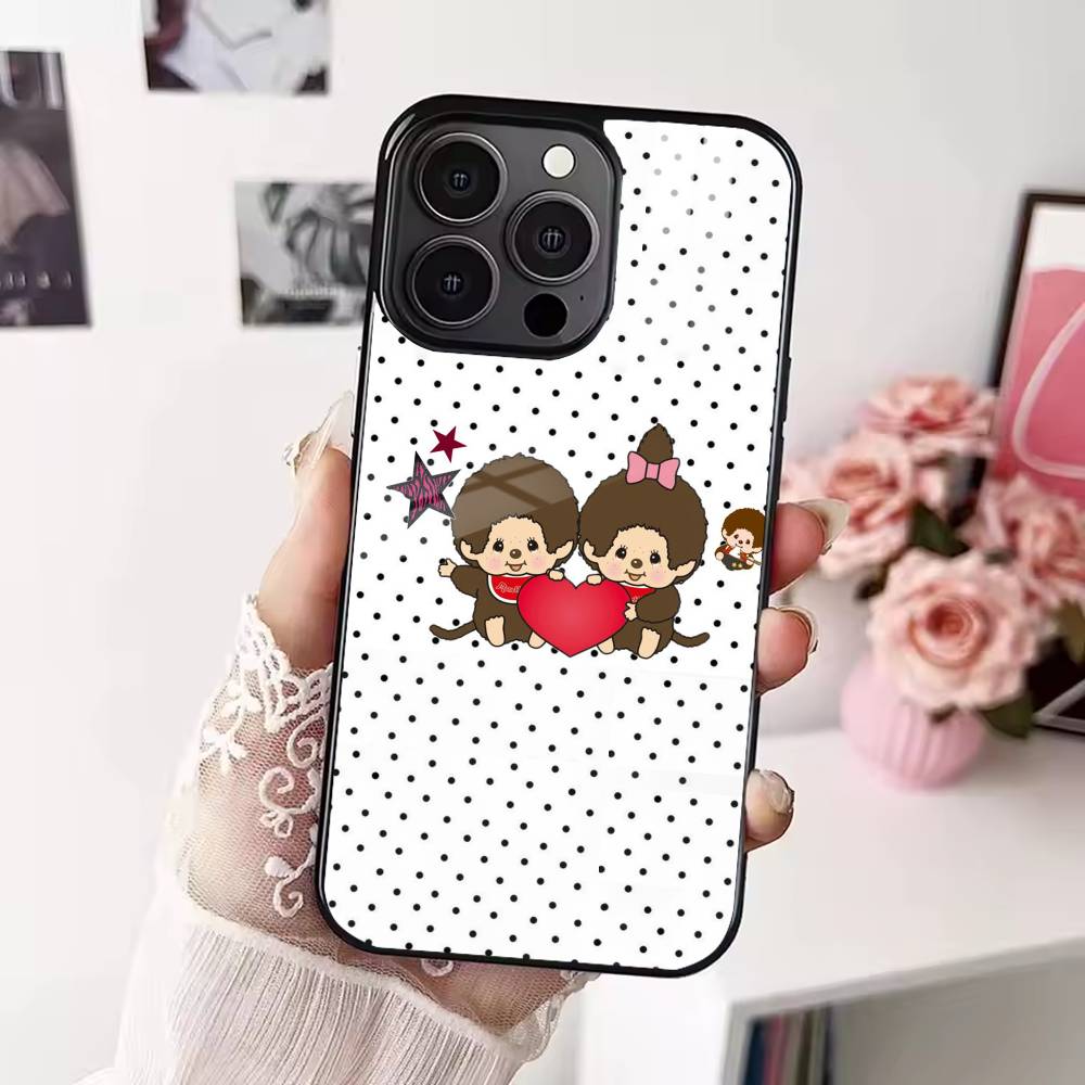 Cartoon M-Monchhichis Phone Case For iPhone 17,16,15,14,13,12,Plus,Pro,Max For Magsafe Magnetic Wireless Charge