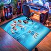 The Blues Team Carpet Rug for Living Room Bedroom Home Sofa Decoration,Kids Play Nonslip Floor Mat