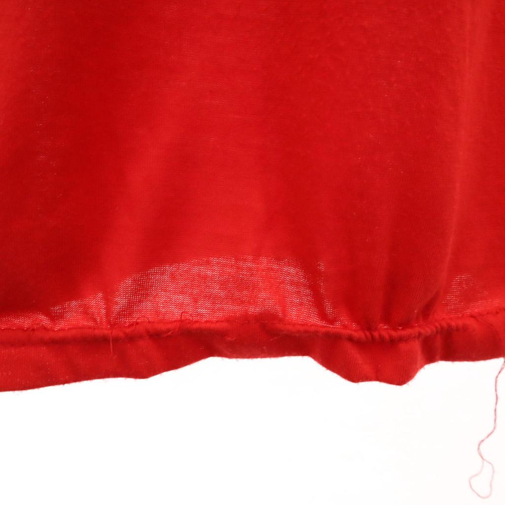 BINTANG 90s Old Back Logo Print Tank Top XXL Red Unisex Men's Used