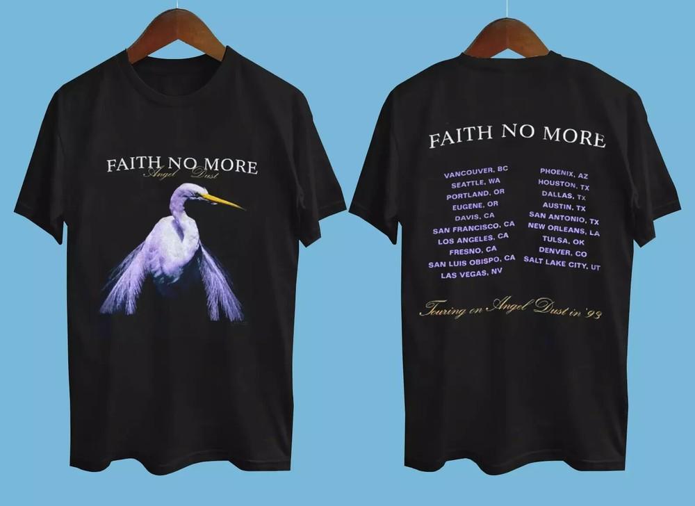

Faith No More Touring On Angel Dust Tour T Shirt Full Size S-5XL Unisex T-Shirt S