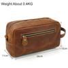 New Designer Men's Stroage Bag For Travel Wash Bags Clutch Bags Men Women Make Up Bags Genuine Leahter Durable Clutches Large