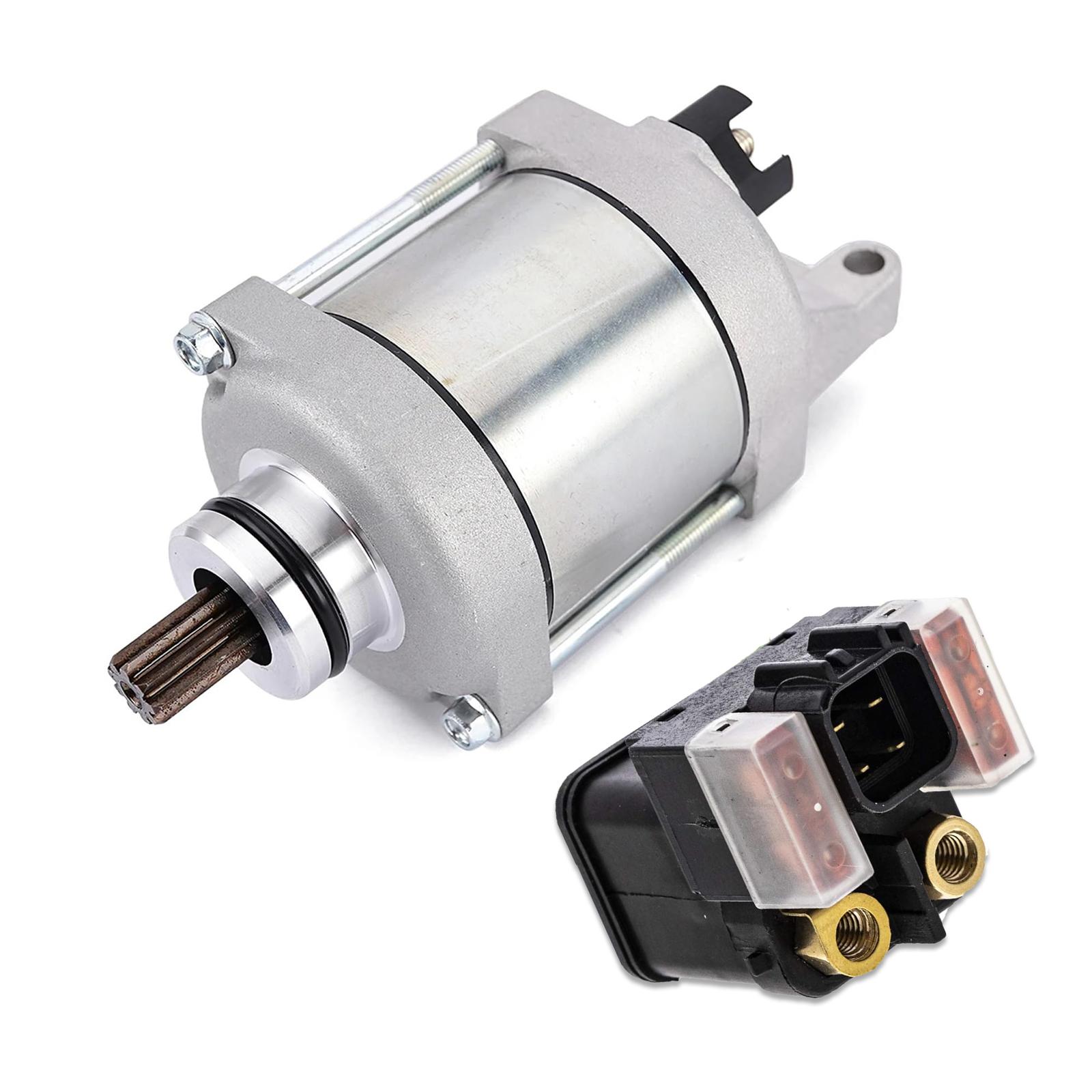 

31200-K95-A41 Starter Motor and Solenoid Relay for HONDA CRF 250 R 2018-,For Honda CRF 250 RX-2024 35851-MKE-A11 starter set