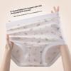 Women's Spring and Autumn Pure Cotton Medical Grade 10A Antibacterial Crotches High Waist Belly Support Pregnant Women Special Briefs
