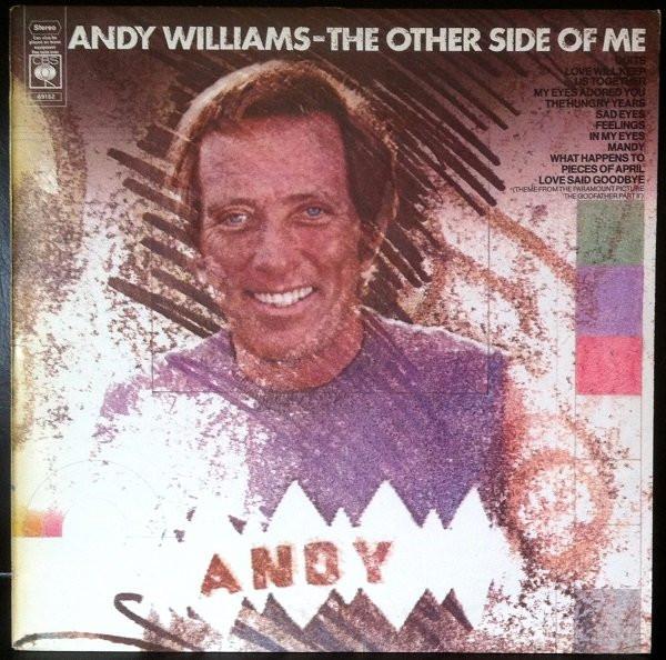 

LP Record ANDY WILLIAMS - The Other Side Of Me CBS69152 CBS 1975 UK Pop Used