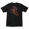 Santa Cruz BOGUS SCREAMING HAND Skateboard T Shirt BLACK