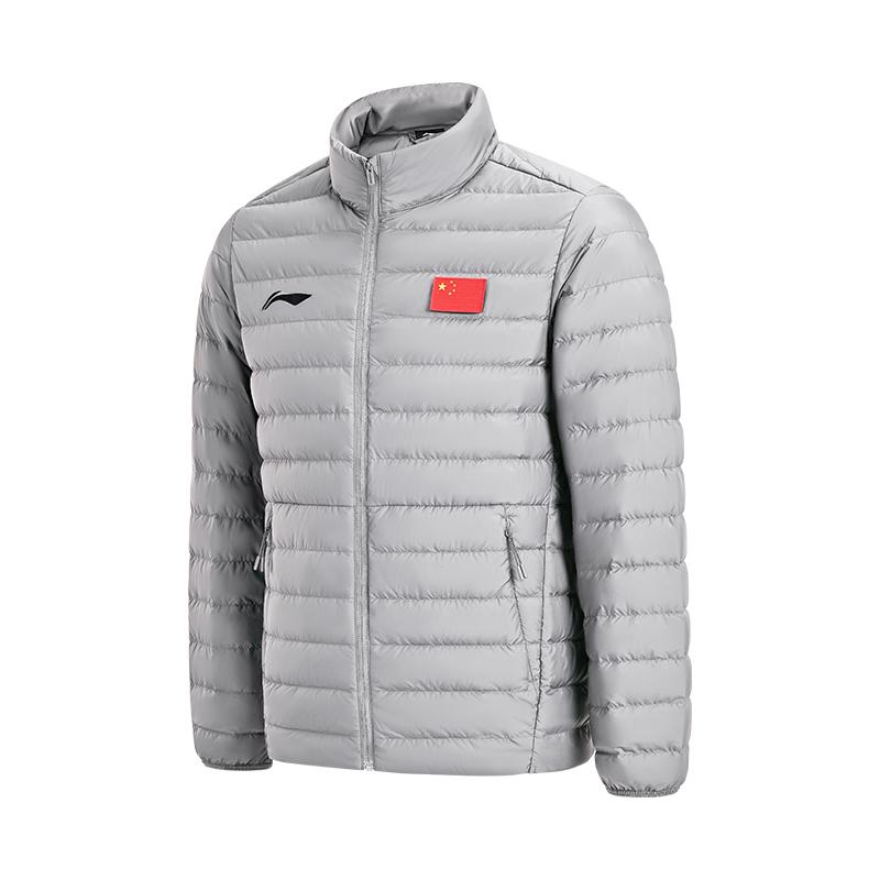 Li Ning Down Jackets Unisex Stand Collar Moderate AYMV135-2 XS