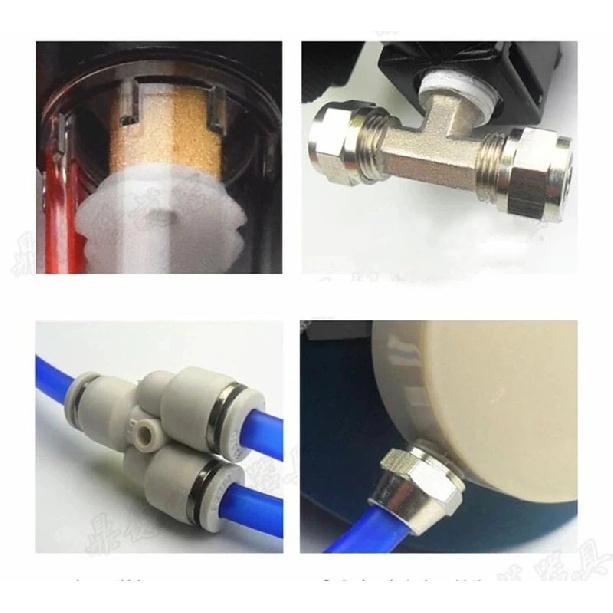 Sistema Respiratorio Industrial de Aire Suministrado con Función Tres en Uno Caliente Máscara de Gas Respiratoria de Cara Completa 6800