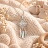 Pregnancy Bola Dreamcatcher Cage Flower Cage with Pink Chime