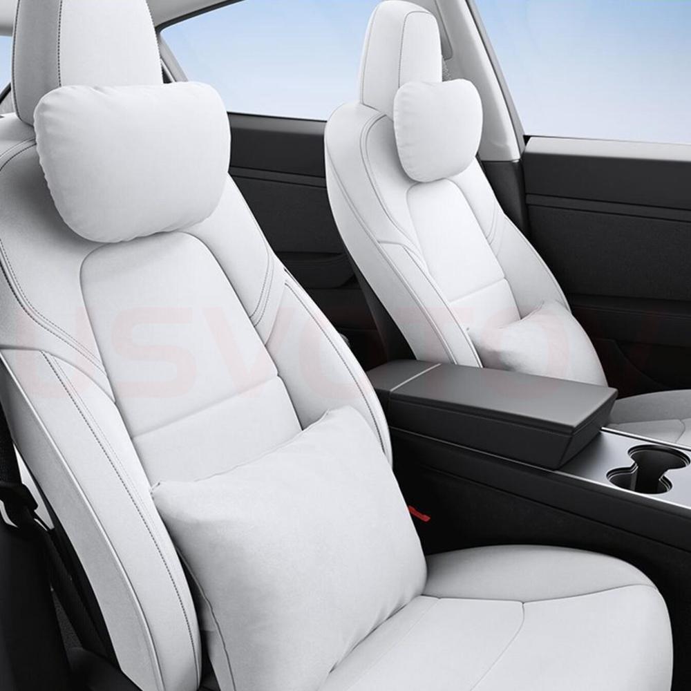 Car Seat Headrest Neck Pillow for Tesla Model 3 Model Y Model S Model X Comfort Memory Neck Support Cushion Pillow Accessories
