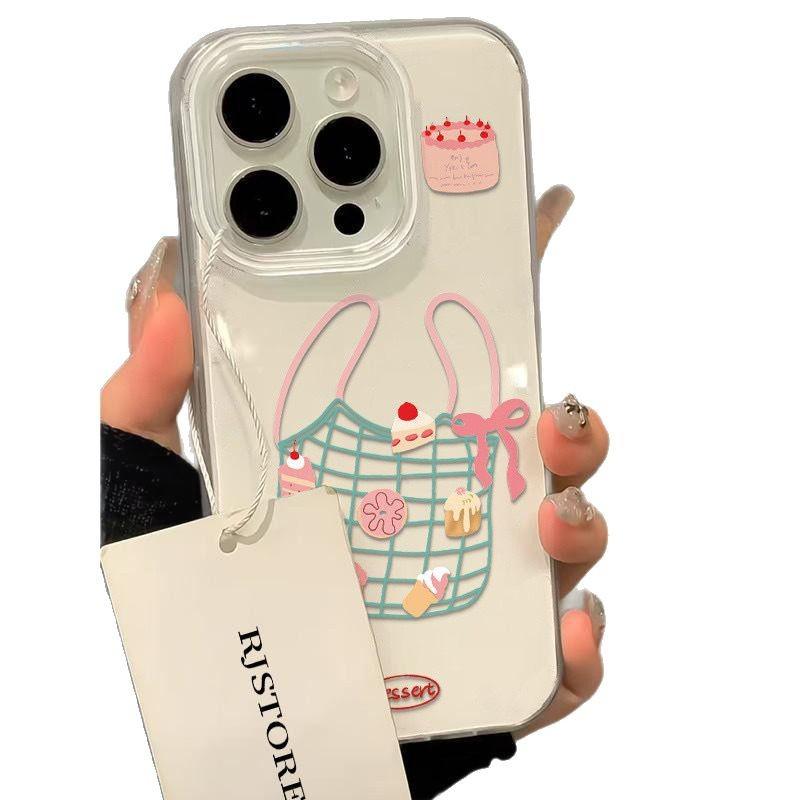 Dessert Bag Suitable for Apple 16pro Mobile Phone Case New Iphone15promax Cartoon 13 Personality 14 17
