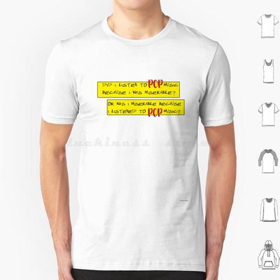 Listening To Miserable Pop Music In High Fidelity T Shirt 6xl Cotton Cool Tee Pop Music Listening High Fidelity Movie Lyrics
