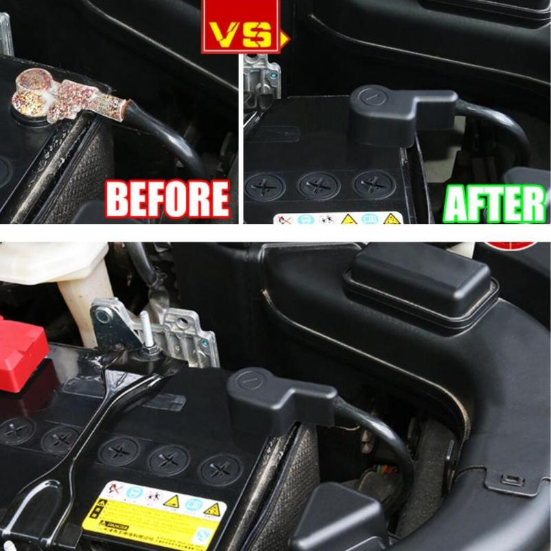 ABS Osłona Klem Baterii Biegun Ujemny Podstawka dla Nissan X-Trail XTrail Rogue T31 T32 2007-2018 2015 2016 2017