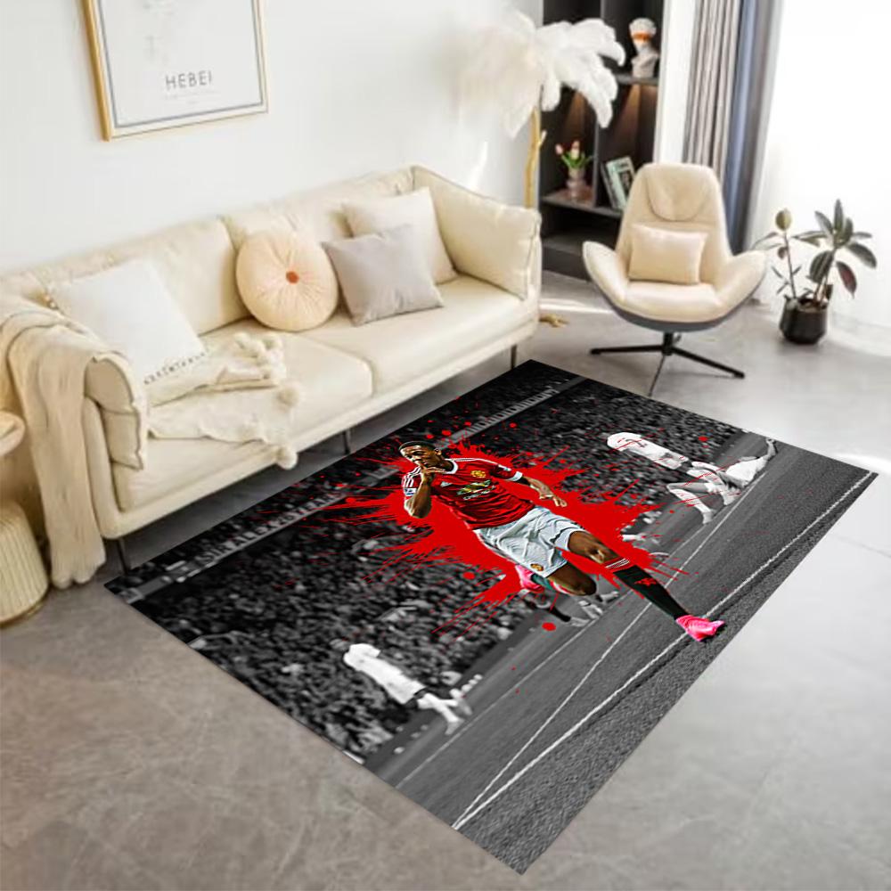 Manchester Player Carpet Design for Hallway Outdoor Game Room Dormitory Antislip Carpet Office home decor Perfect Gift for Valentine's Wedding Birthda