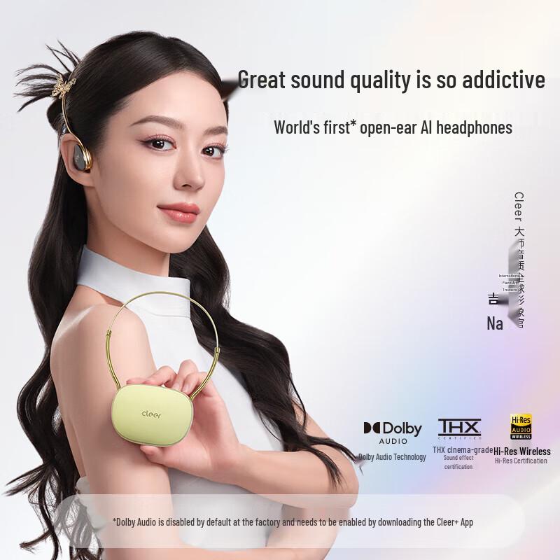 Cleer Star Arc Open-Ear AI Smart Headphones