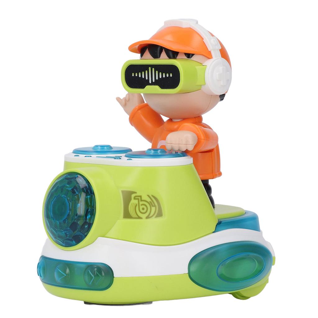 DJ Bouncing   Rock Boy Dancing Toy with Music Flashing Light   Wheel Automatic Movement Robot Toy Car for Toddlers