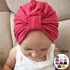 Bohemian-Style Baby Pullover Hat: Soft & Comfortable Knotted Infant Cap