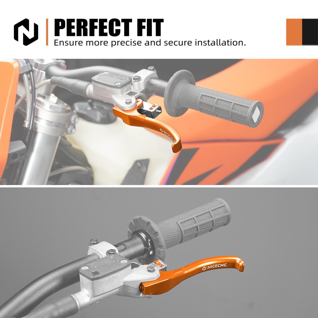 NICECNC For KTM EXC 300 2024-2025 EXC 250 EXCF 350 SX 125 SXF 450 XC XCF XCW Shorty Clutch Lever For Husqvarna TE 300 FE450 2025