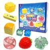 Soft Rubber Stress Toys For Kids With Sensory Development And Anxiety Relief Blue