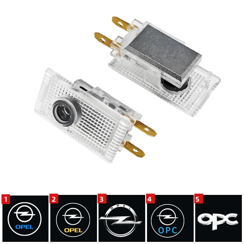 

2Pcs Car Door Welcome LED Projector Laser Logo Door Light For Opel Insignia A B 2009-2017 Antara 2008-2018 accessories 1