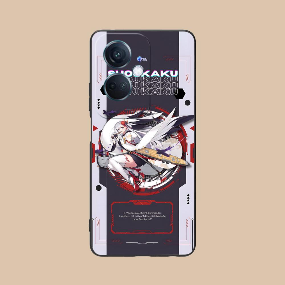 Azur Lane Shoukaku Phone Case for OPPO Find X9 X8 X7 X6 X5 X3 X2 Plus s Pro Ultra Lite Soft TPU Shockproof Cover OPPO Find X2 Pro