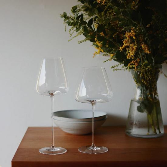 650ml Bardzo Cienki Kieliszek do Czerwonego Wina Puchar Bordeaux Burgundia Kieliszek do Szampana Kieliszek do Białego Wina Nieskazitelny Kieliszek do Wina Kempingowy