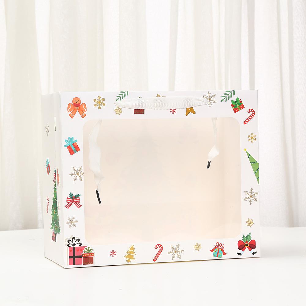 48Pcs StoBag Christmas Countdown Calendar Gift Blind Boxes for Candy Treats DIY Xmas Decor Reusable Paper Surprise Boxes