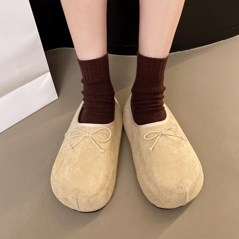 Fashion Internet Celebrity Retro Baotou Semi-slippers Women Will Wear Flat and Soft-soled Lazy Casual Single Shoes in The Summer of 2025